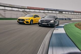 Mercedes-AMG A 45 S und C 43 Coupé im Test: Lieber Hot Hatch oder e...