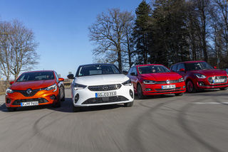 Opel Corsa, Renault Clio, Suzuki Swift, VW Polo: Der neue Corsa wil...
