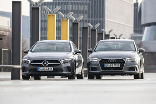 Audi A3 35 TDI und Mercedes A 200 d im Test: Stufenheck-Kompakte im...