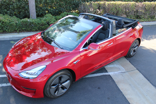 Tesla Model 3 Cabriolet - Sonnenstromer