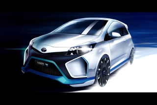 Toyota Yaris Hybrid-R Konzept - Kleinwagensportler mit drei Motoren