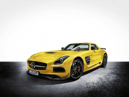 Sls Amg Coupe Black Series Rakete Mit Flugelturen Autoplenum De