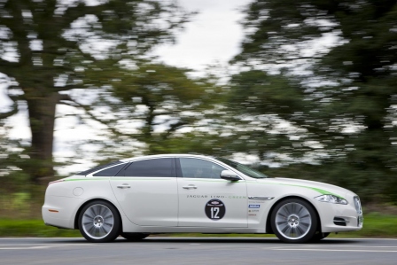 Bilder: Jaguar Limo-Green - Luxus in Grün - autoplenum.at